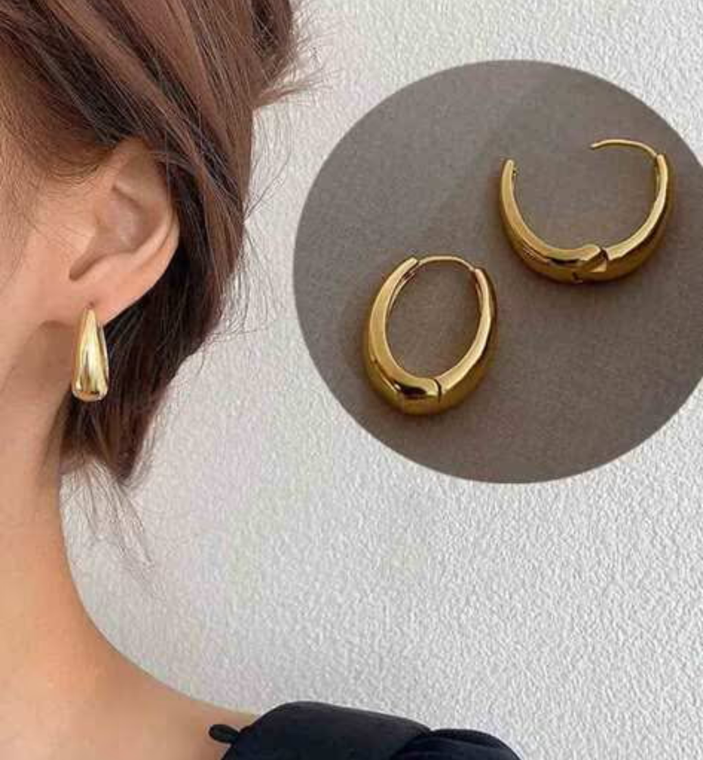 TearDrop Hoop Earrings