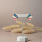 Colorful Butterfly Stud Earrings