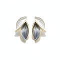 Dual Leaf Stud Earrings