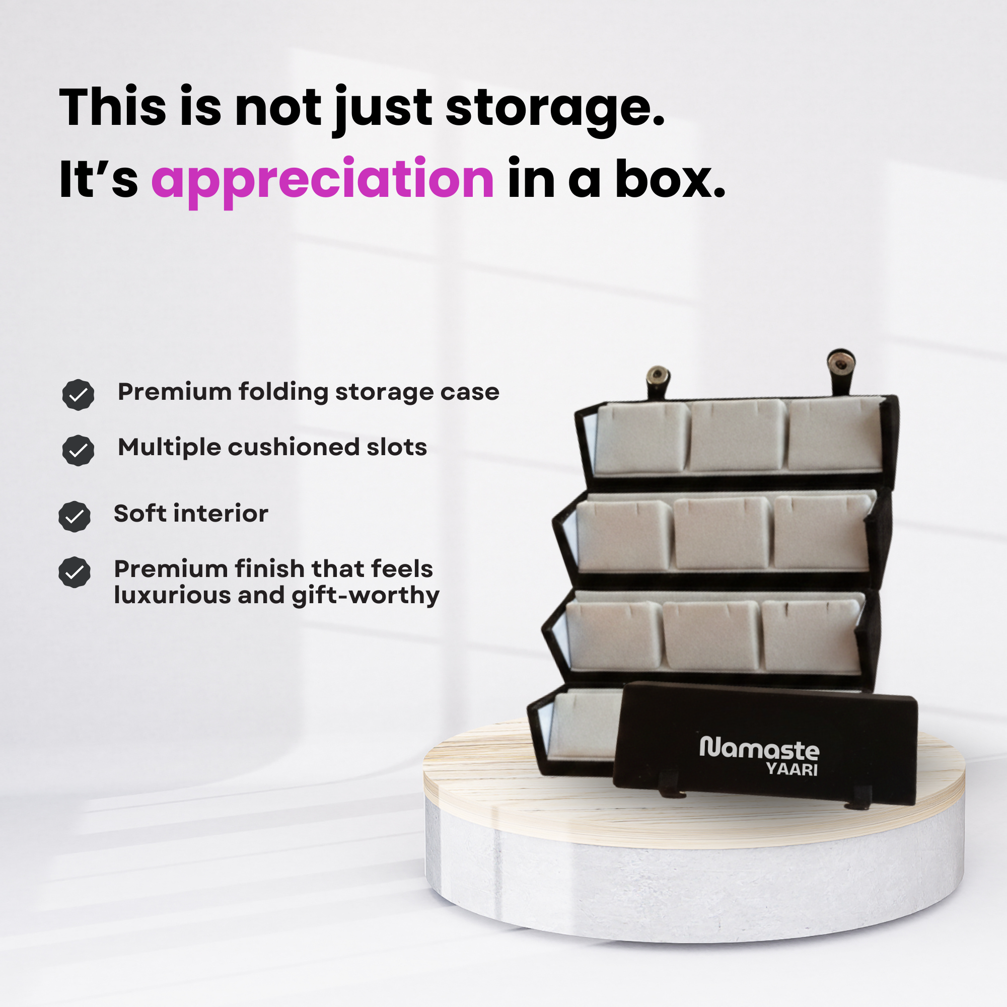 Earrings Storage Box for Women