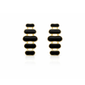 Stylish Black Dangle Earrings